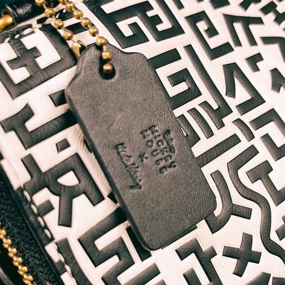 Coach Disney Mickey Mouse X Keith Haring Academy Pouch - Picture 4 of 6